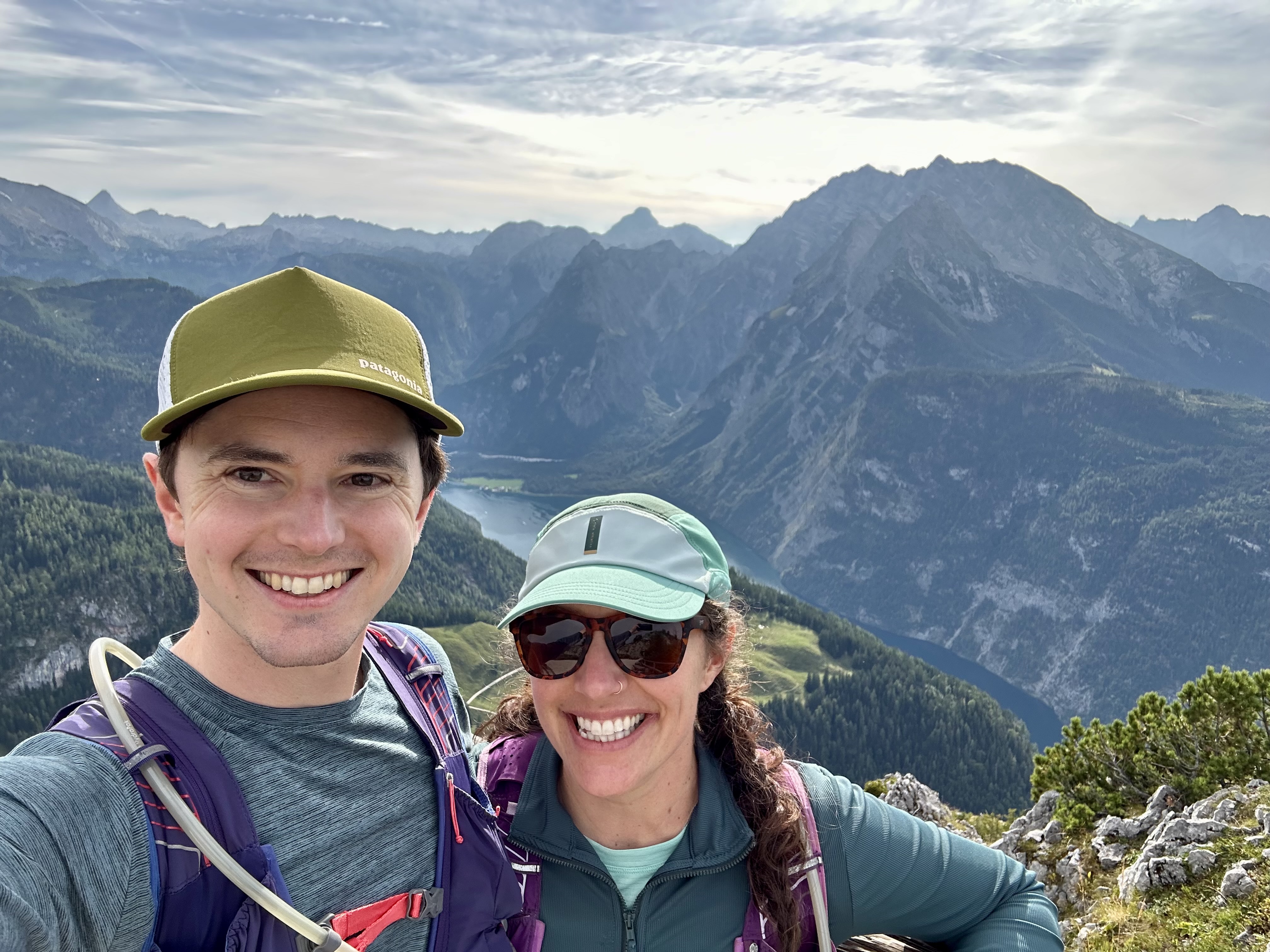 Robby and his wife in Germany